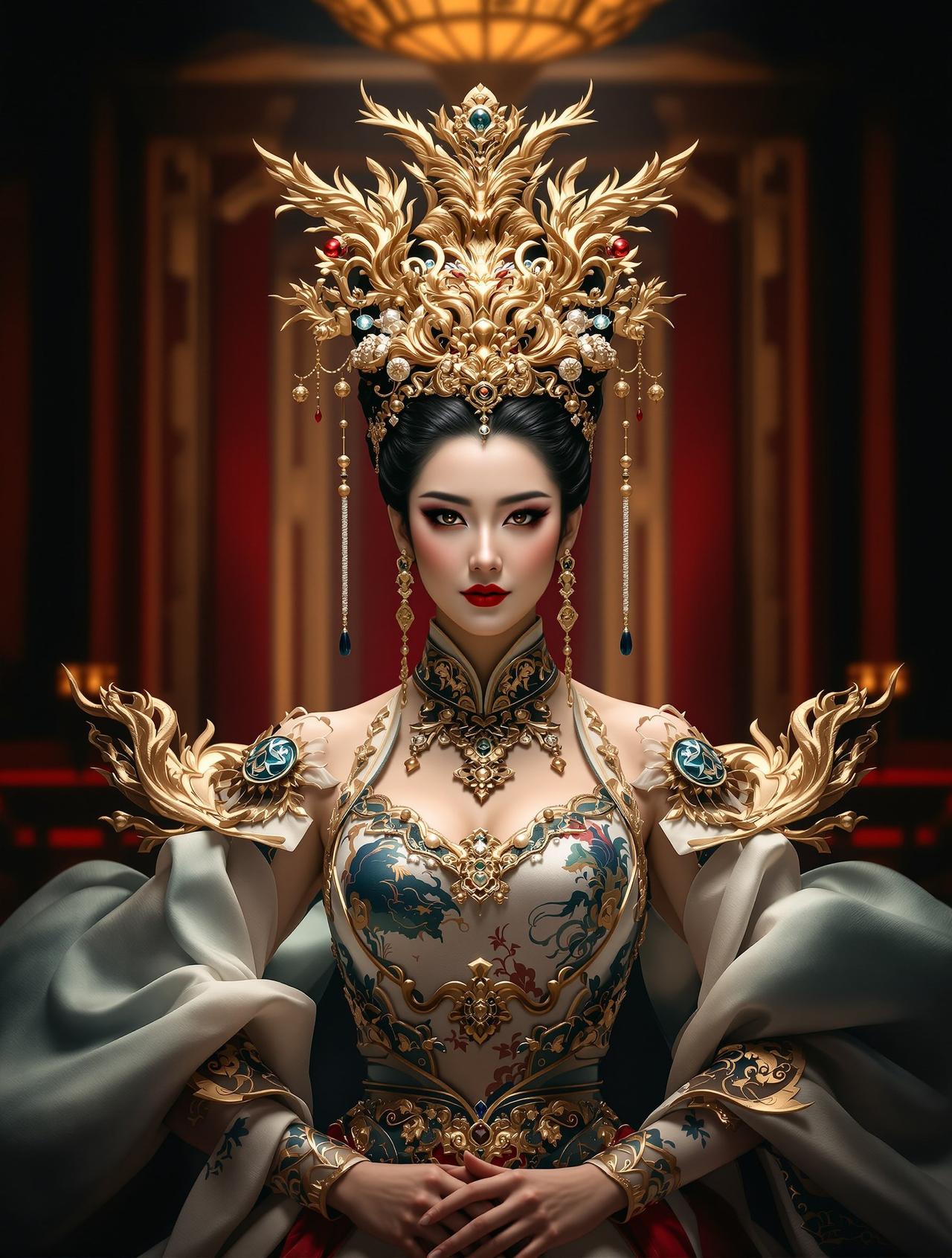 AI漫改短剧 - 深宫谍影之凤仪天下